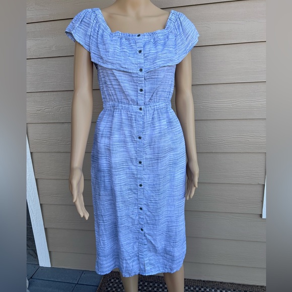 🌞Lucky Brand Dress w/ Removable Straps - Picture 4 of 14